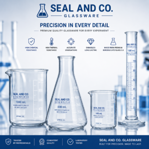 SEAL AND CO. Borosilicate Glass Conical Flask
