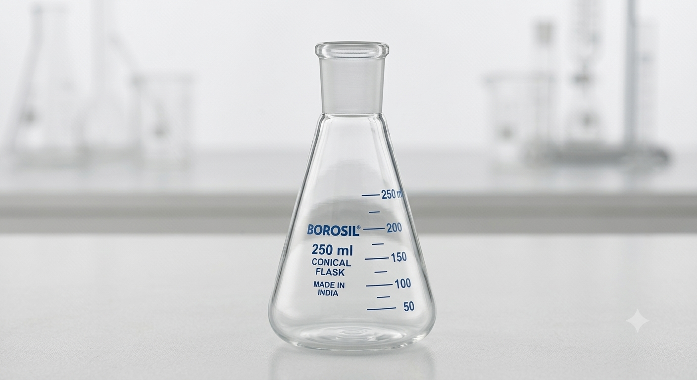 Borosil Conical Flask