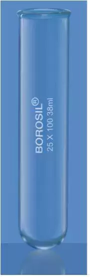 Borosil Test Tube with Rim
