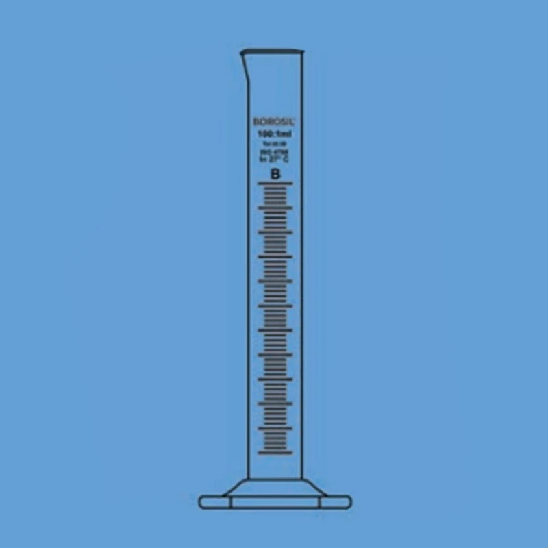 Borosil Measuring Cylinder,Class B - Image 2