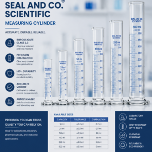 SEAL AND CO. Measuring Cylinder– Laboratory Grade