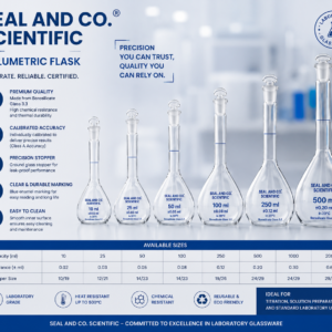 SEAL AND CO. Volumetric Flask– Laboratory Grade