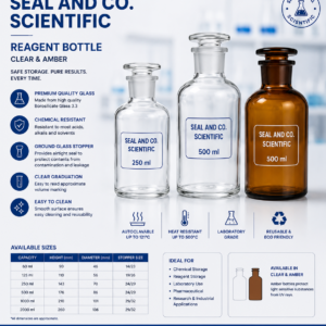 SEAL AND CO. Reagent Bottle– Laboratory Grade
